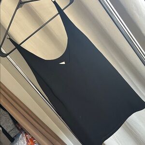 Women's Black V-Neck Cami Tank Top